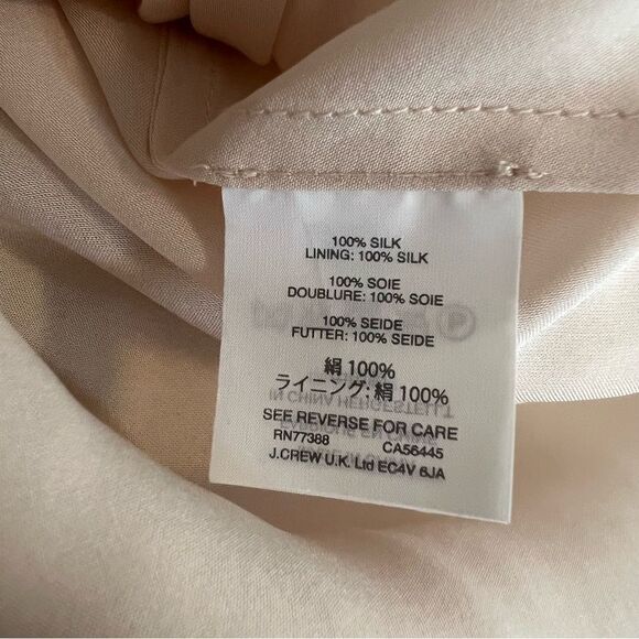 J Crew Collection Silk Off The Shoulder Party Blouse Top 8 - Picture 11 of 11